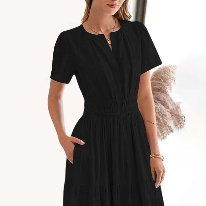 💕SPRING HOT SALE 50% OFF💕Women's Boho Chic Smocked Waist Maxi Dress - Image 3