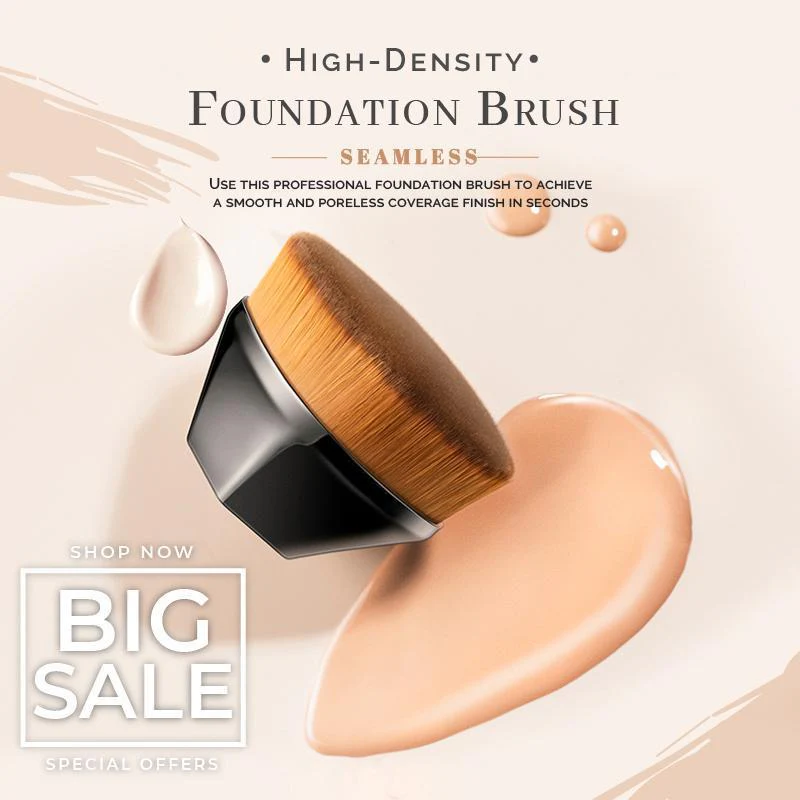 High-Density Seamless Foundation Brush - Image 9