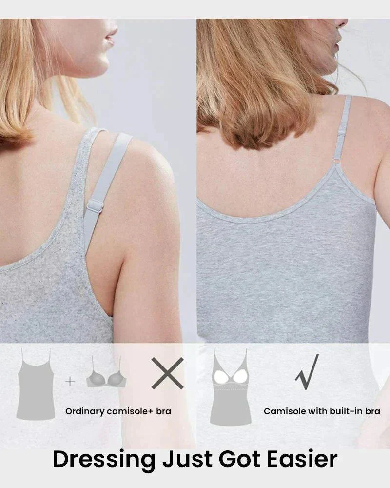 🏆LAST DAY SALE 49% OFF - Loose-fitting Tank Top With Built-in Bra - Image 5
