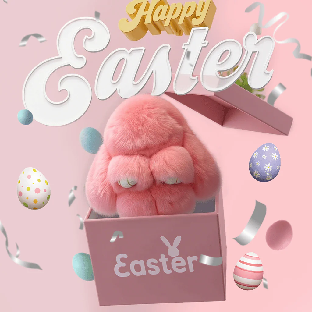 🎁Easter Best Gift  70% OFF-ONLY £6.99!!🐰🎉Handmade Soft Bunny Charms - Image 4