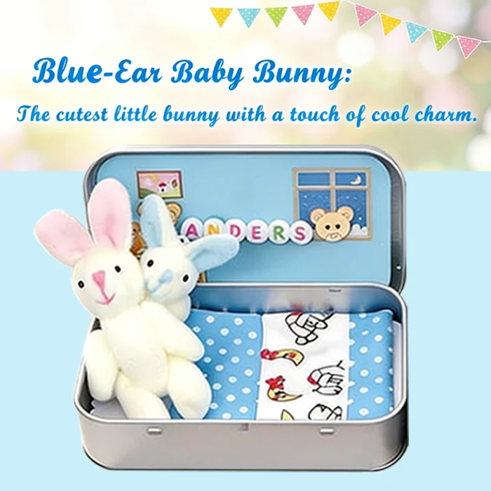 🎉Easter Best Gift 50% OFF🎁🐇Bunny Mummy Tiny Plush Pocket Tin - Image 7
