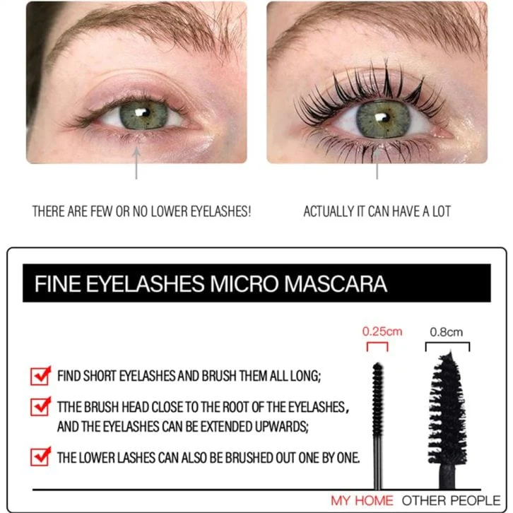 💖LAST DAY SPECIAL PRICE: ￡6.99!!💖Thick, Curling, Long-lasting Mascara, Waterproof, Sweat-proof, Lengthening, Non-smudged - Image 2