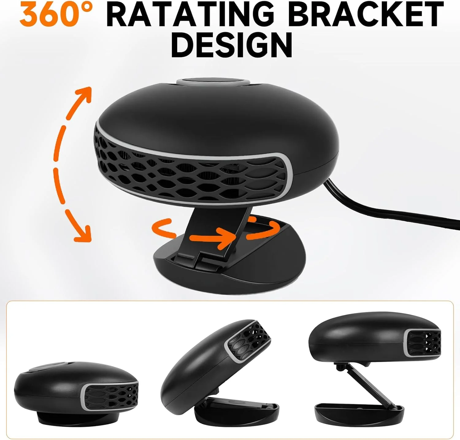 ⏳LAST DAY SALE 50% OFF!🔥 2-IN-1 HEATING COOLING CAR FAN - Image 8
