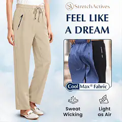 ⏳LAST DAY SALE 70% OFF!!🔥Women's Ultra Soft Stretch Perfect Drape Casual Pants👖🎁 - Image 3