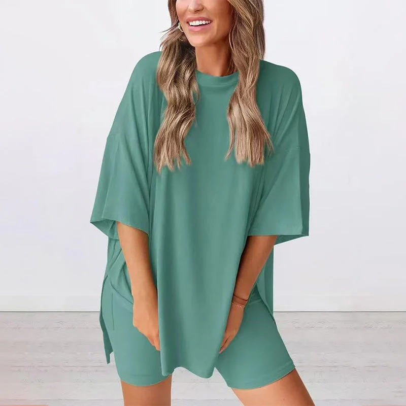 🌸2026 Limited Hot Sale 49% OFF🌸Women's Summer Casual loose Two-piece Set💃 - Image 5