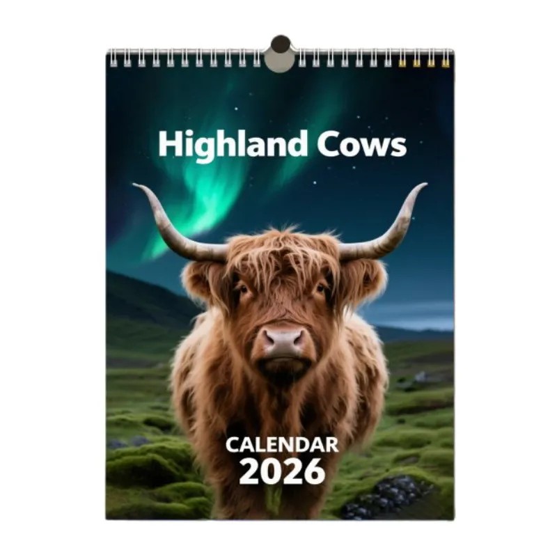 🐮2026 Highland Cattle-kalender📅 - Image 7