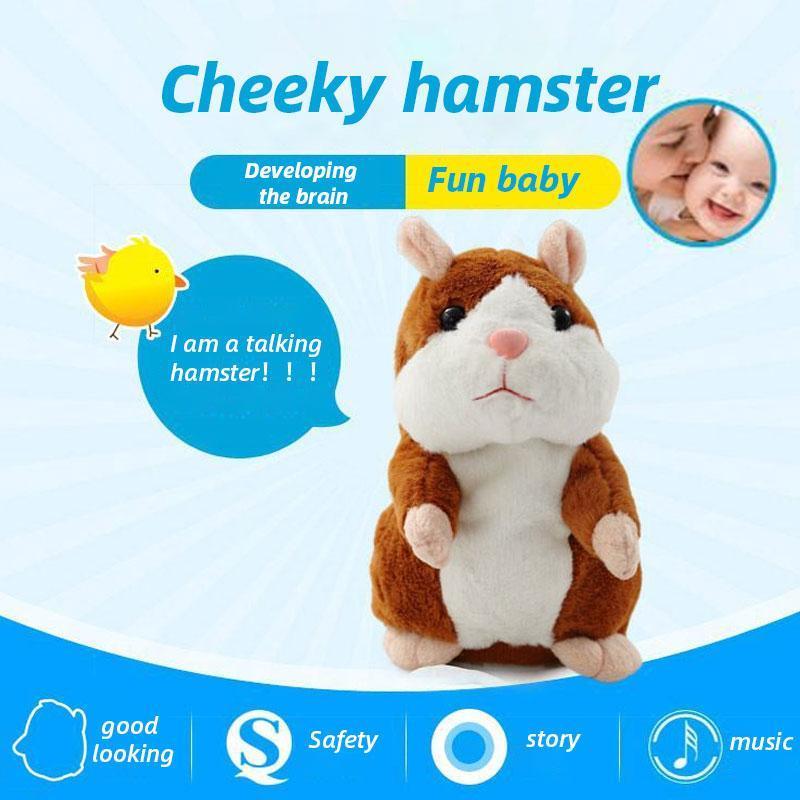 🎉LAST DAY SALE 50% OFF!!🎁Talking Hamster Plush Toy🐹 - Image 3
