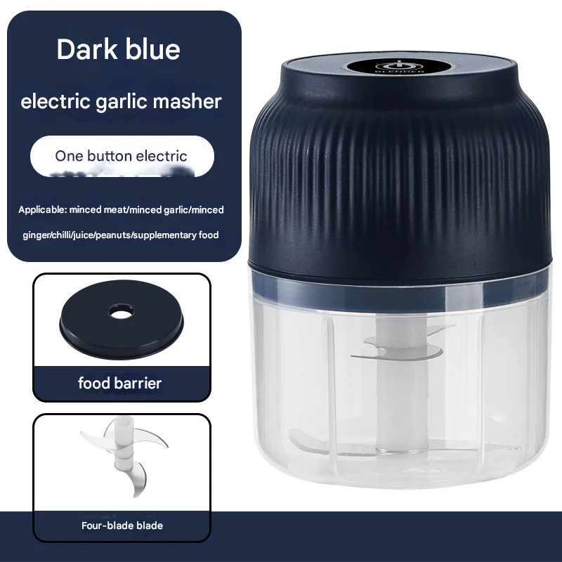 ⏰LAST DAY SALE: £6.99!!⚡50K+ SOLD! Almost Gone-💥Electric Garlic Chopper, Mini Portable Veggie Cutter - Image 6