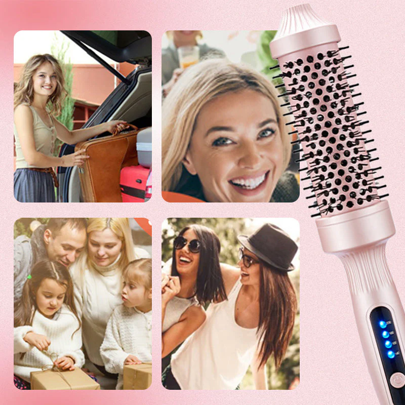 ⏳LAST DAY SALE 50% OFF💇‍♀️Refuse collapse Fluffy styling comb Negative Ion Single Thermal brush - Image 13
