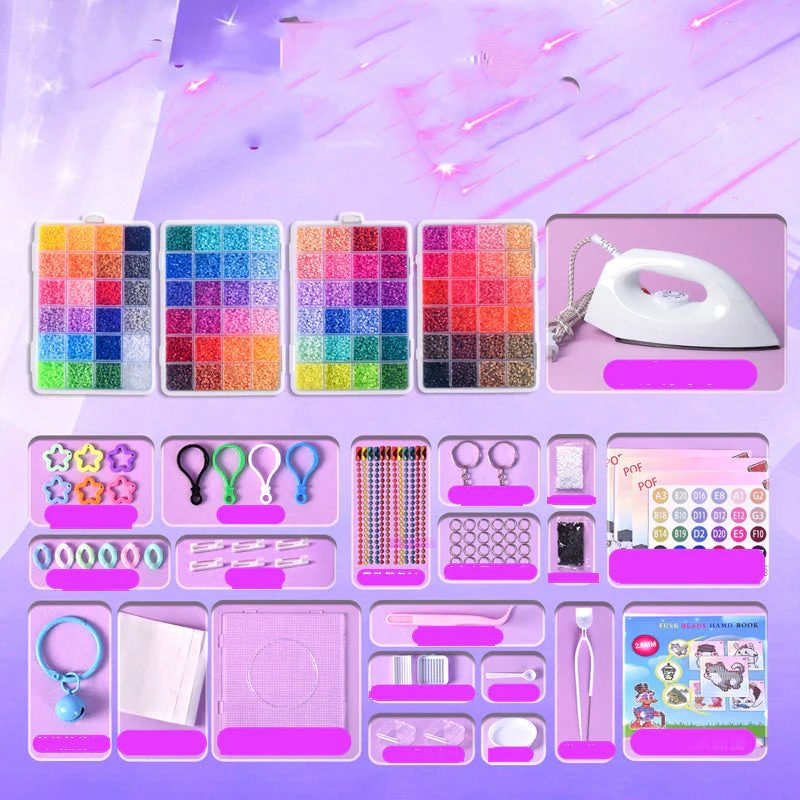 🎨49% OFF!🎁COMPLETE CRAFT KIT - 96 Colors with Storage Case, Perfect for Kids' Art Projects and Creative Development, Ideal Christmas Gift 👧✂️ - Image 13