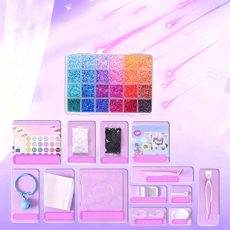 🎨49% OFF!🎁COMPLETE CRAFT KIT - 96 Colors with Storage Case, Perfect for Kids' Art Projects and Creative Development, Ideal Christmas Gift 👧✂️ - Image 2