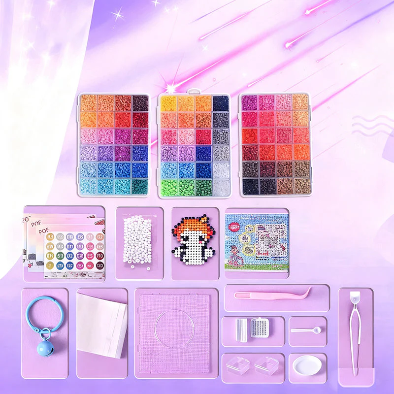 🎨49% OFF!🎁COMPLETE CRAFT KIT - 96 Colors with Storage Case, Perfect for Kids' Art Projects and Creative Development, Ideal Christmas Gift 👧✂️ - Image 4
