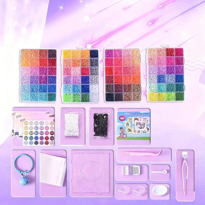 🎨49% OFF!🎁COMPLETE CRAFT KIT - 96 Colors with Storage Case, Perfect for Kids' Art Projects and Creative Development, Ideal Christmas Gift 👧✂️ - Image 5