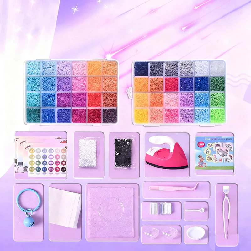 🎨49% OFF!🎁COMPLETE CRAFT KIT - 96 Colors with Storage Case, Perfect for Kids' Art Projects and Creative Development, Ideal Christmas Gift 👧✂️ - Image 7