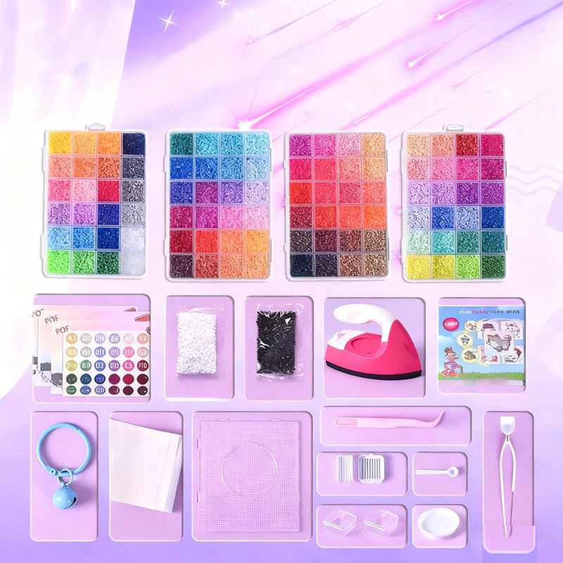 🎨49% OFF!🎁COMPLETE CRAFT KIT - 96 Colors with Storage Case, Perfect for Kids' Art Projects and Creative Development, Ideal Christmas Gift 👧✂️ - Image 9