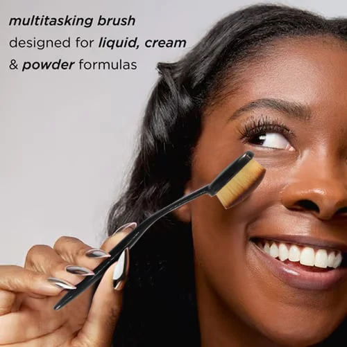 🔥Last Day Special Price ￡6.99 with Free Brush!!✨ Big Stick Energy duo – shape tape concealer stick & brush