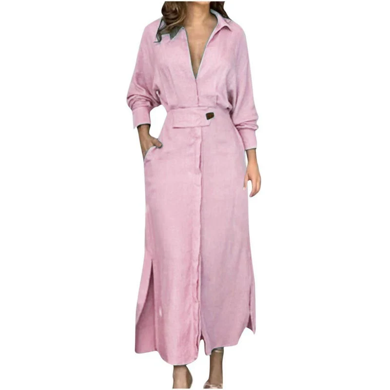 2025 Solid color maxi dress (Upgraded Version) - Image 8