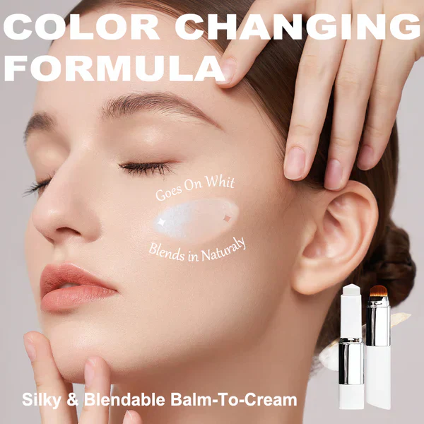⏰Final 3 Hours:Buy 1 Get 1 Free ：ONLY ￡8.99!!-🌟🌟Color-Changing Cover Cream Stick Skincare meets makeup - Image 4