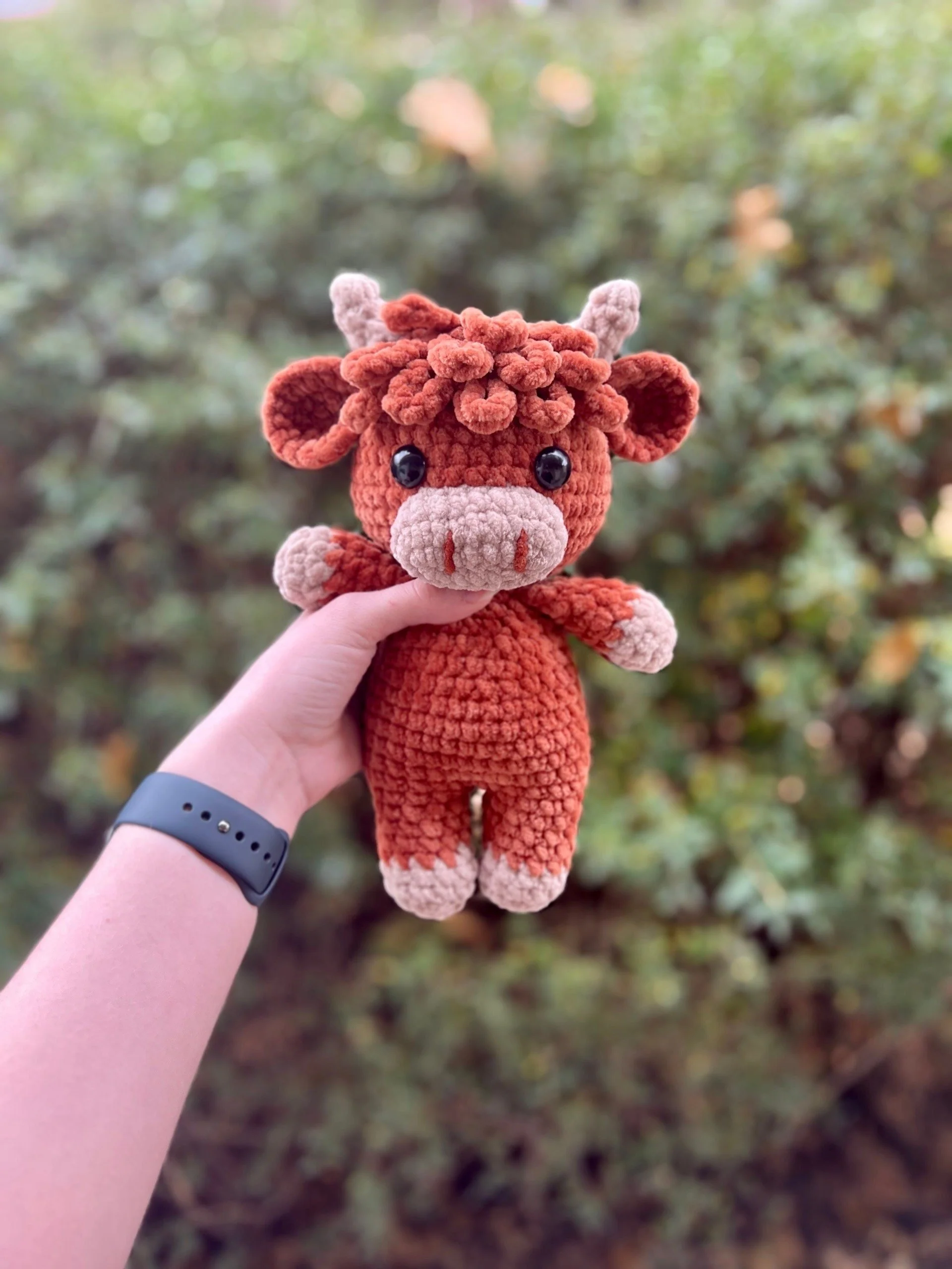 🎅Christmas Sale 50% OFF!!🎄🔥Crochet Highland Cow Amigurumi Pattern🐮- DIY Kit & Finished Plush - Image 6