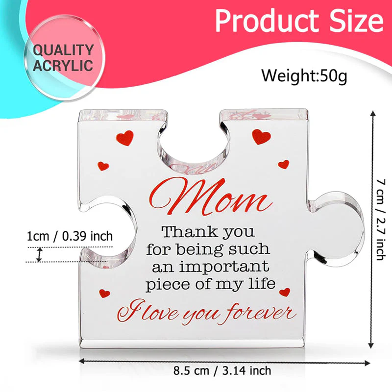 💖Mother’s Day Sale: 50% OFF!💖Crystal Clear Acrylic Thank You Gift for Loved Ones - Image 10