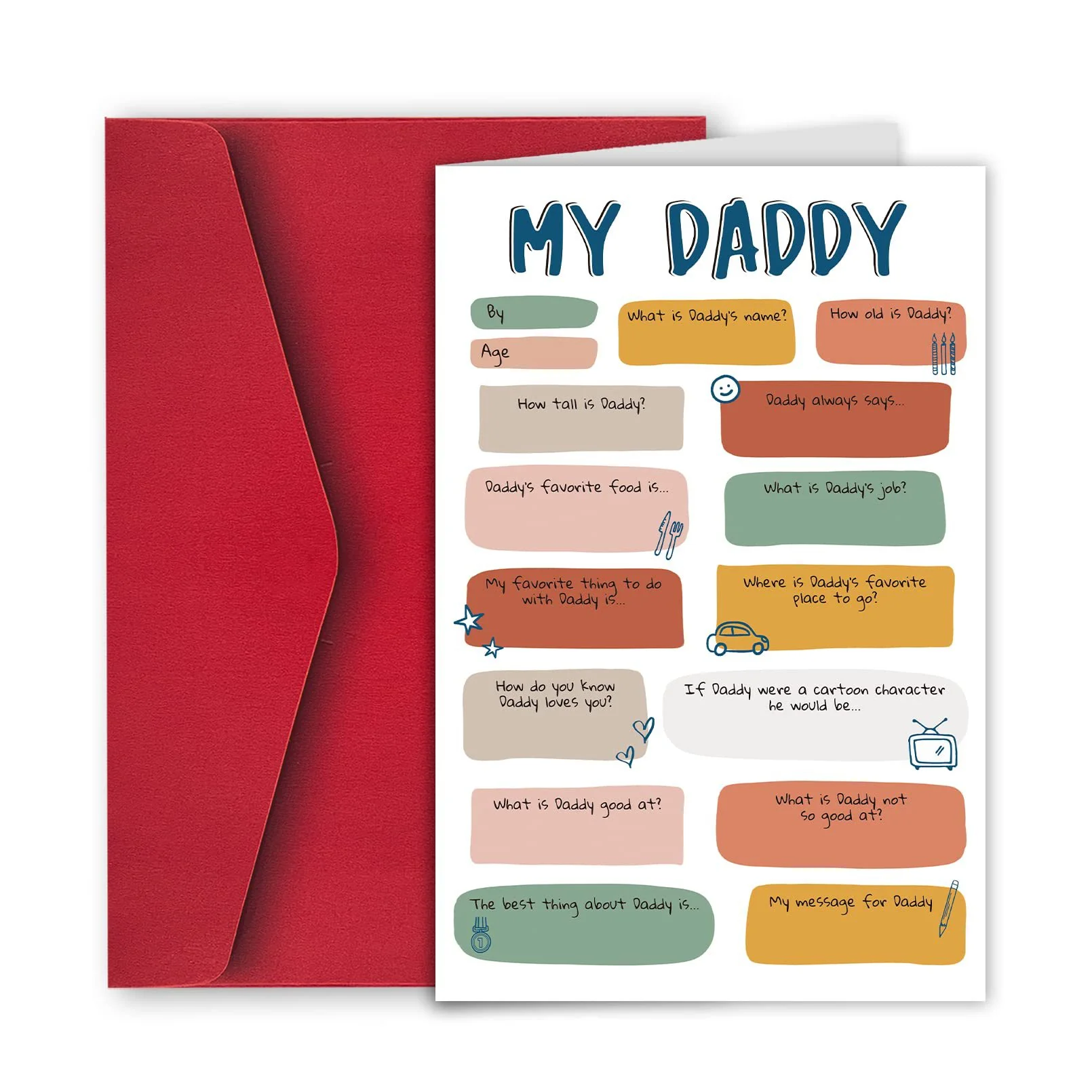 🔥Father's Day 50% OFF🎁Daddy Father's Day / Birthday Card - Image 10