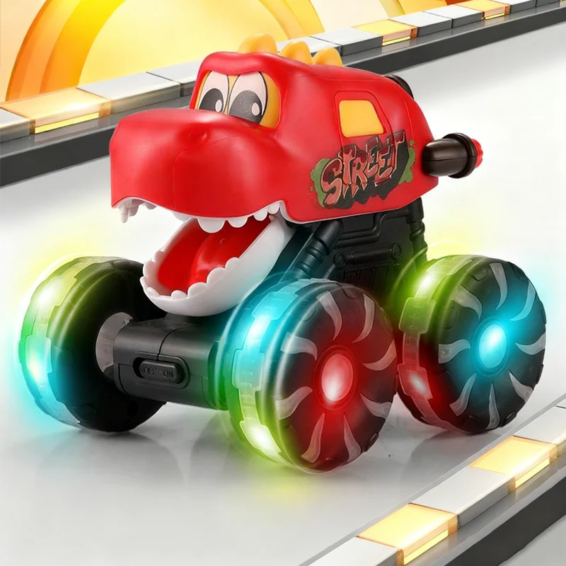 🎅LAST DAY SPECIAL PRICE: Only £8.99! 🔥Press & Go Dinosaur Toy Car With Lights🦖 - Image 11