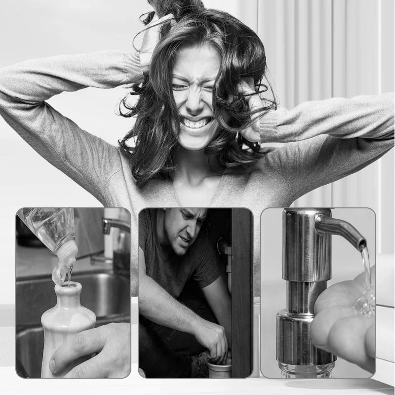 🔥Last Day Sale 70% OFF!!🔥Quick-Install Kitchen Sink Soap Dispenser - Image 2