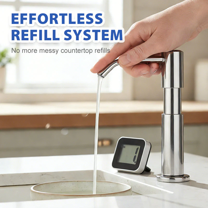 🔥Last Day Sale 70% OFF!!🔥Quick-Install Kitchen Sink Soap Dispenser - Image 3