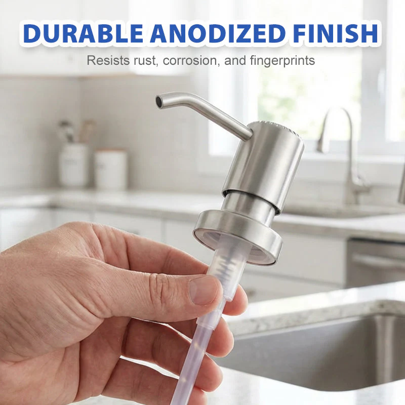 🔥Last Day Sale 70% OFF!!🔥Quick-Install Kitchen Sink Soap Dispenser - Image 4
