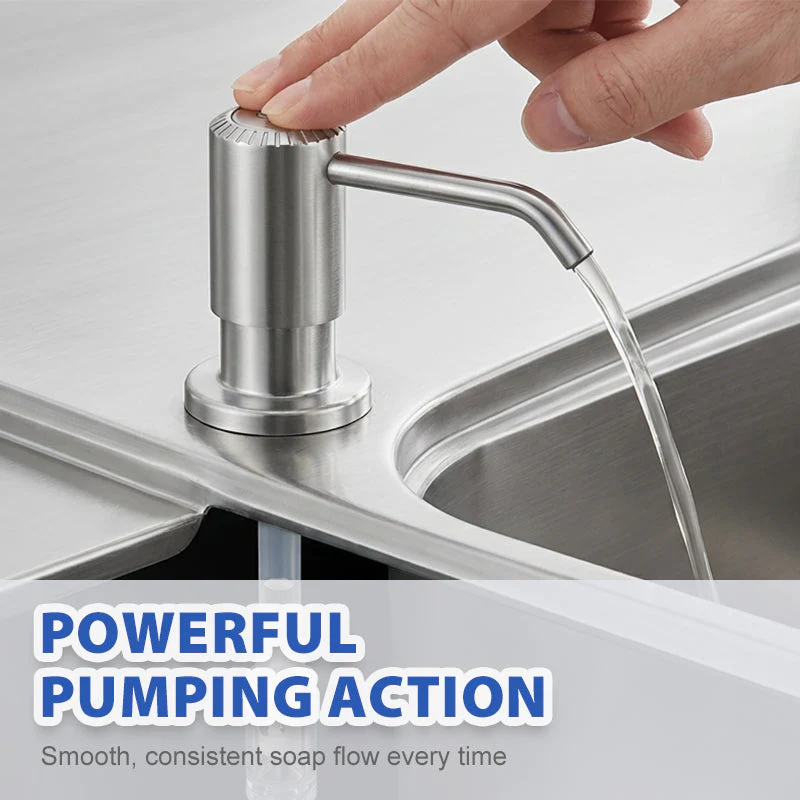 🔥Last Day Sale 70% OFF!!🔥Quick-Install Kitchen Sink Soap Dispenser - Image 5
