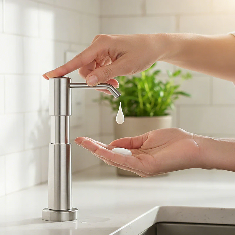 🔥Last Day Sale 70% OFF!!🔥Quick-Install Kitchen Sink Soap Dispenser - Image 6