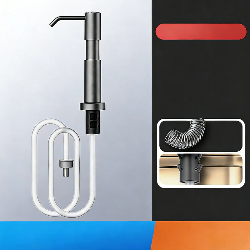 🔥Last Day Sale 70% OFF!!🔥Quick-Install Kitchen Sink Soap Dispenser - Image 9