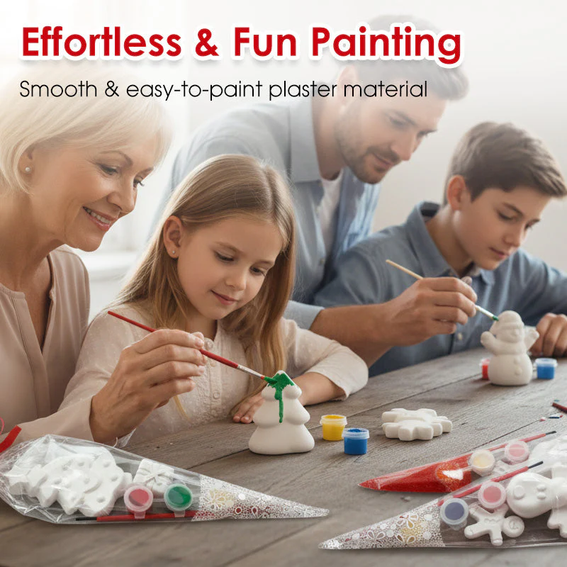 DIY Christmas Ceramic Painting for Kids - Image 5