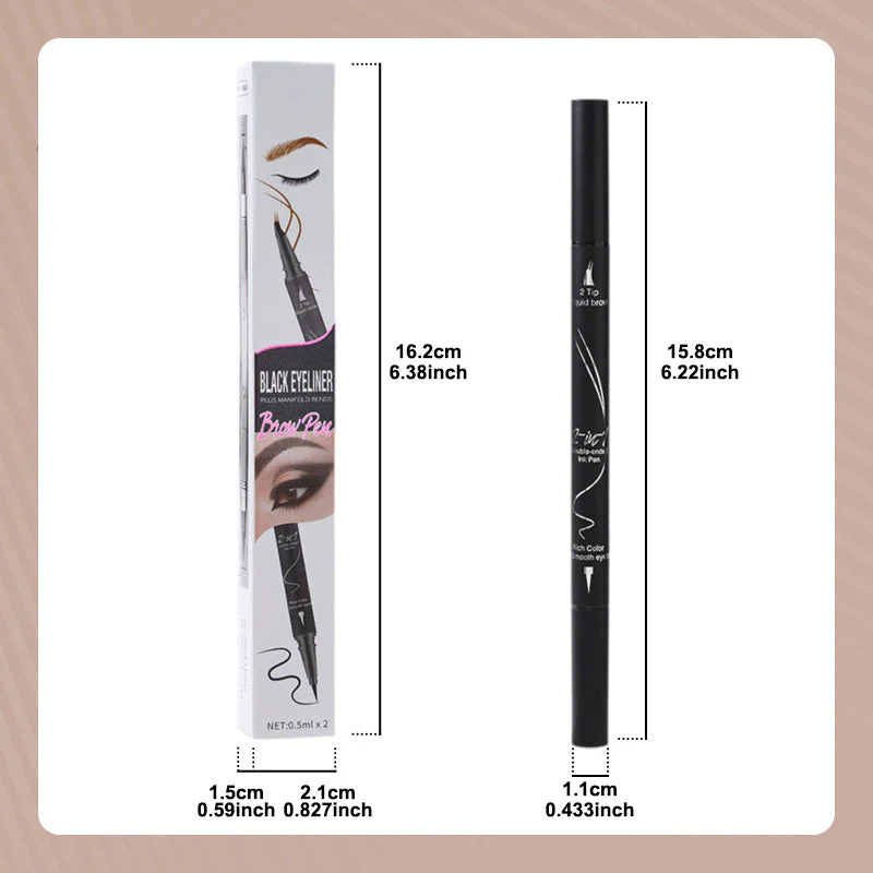 Double-ended Two-pronged Eyebrow Pencil - Image 8