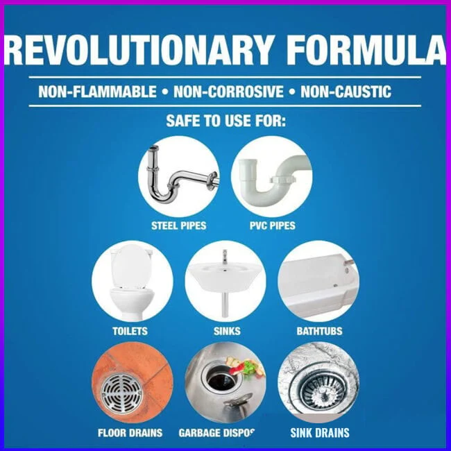 ⏰Last Day Surprise Price: ￡5.99!!🔥Powerful Sink and Drain Cleaner Pipe Dredging Agent - Image 8