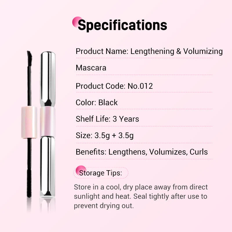 Double-Ended Waterproof Lengthening & Curling Mascara（50% OFF） - Image 8