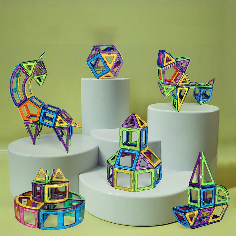 Educational Magnetic Building Blocks Set for Kids - Image 4