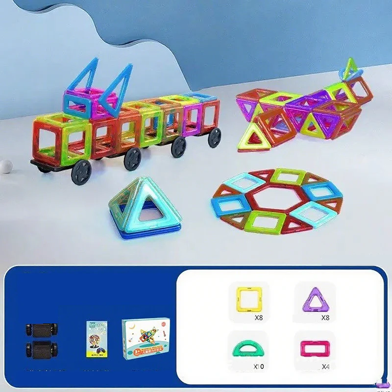 Educational Magnetic Building Blocks Set for Kids - Image 8