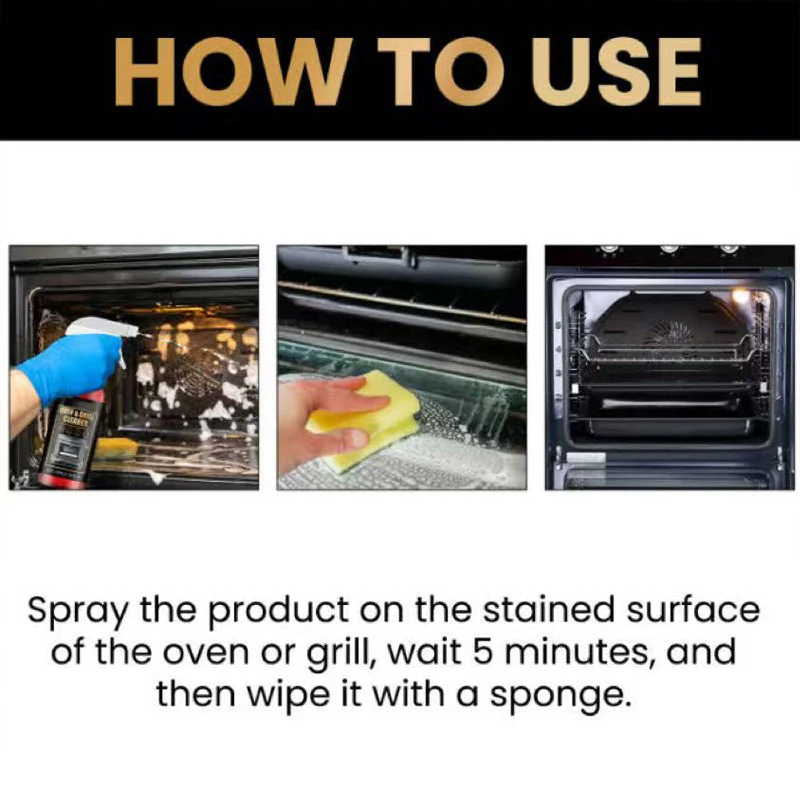 🏆Final 3 hours: BUY 2 GET 1 FREE!🏆#1 Best Seller ⏰💕⚡Oven & Grill Cleaner Spray✨ - Image 8