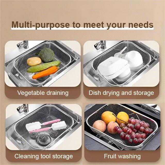 ⏳Time-limited Special 50%OFF⏰Expandable Over The Sink Dish Drying Rack - Image 3