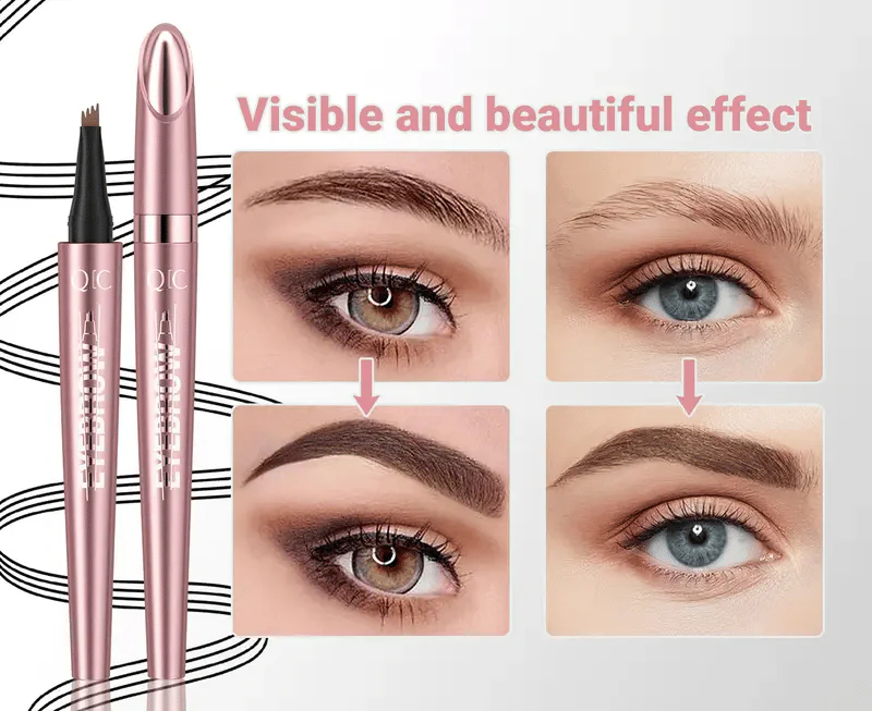 ⏰LAST DAY - BUY 1 GET 1 FREE!!💝Waterproof Micro-Fork Eyebrow Pencil - Image 4
