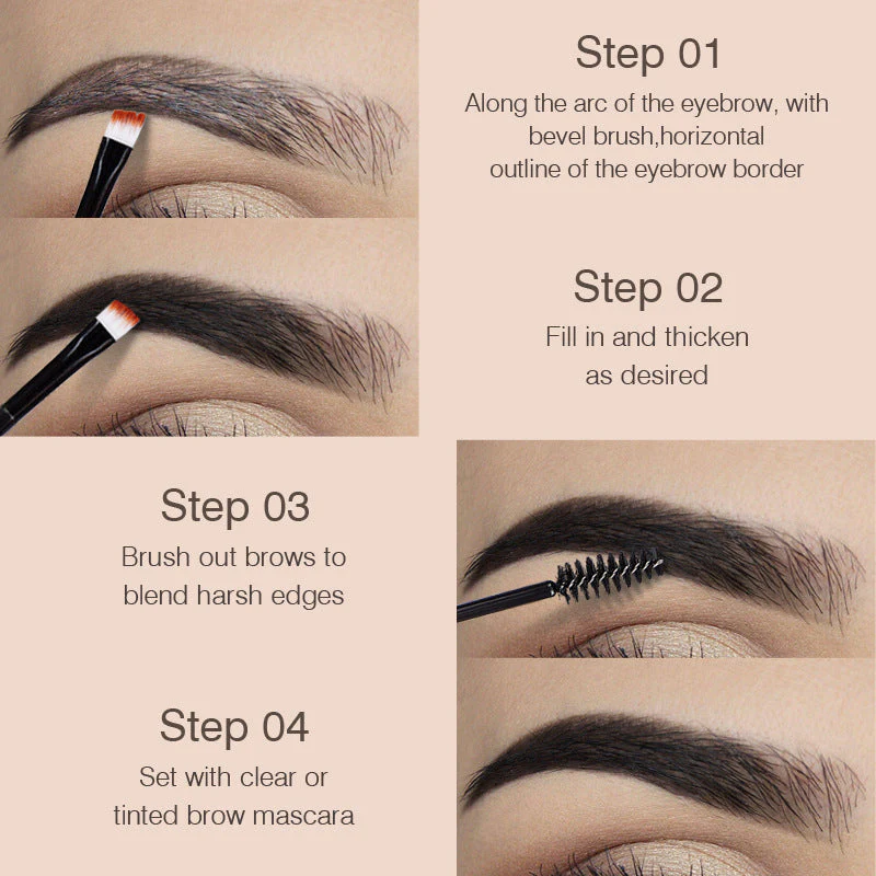 ⏳LAST DAY SALE: ONLY £6.99!!💕⚡50K+ SOLD!💝Long-Lasting Waterproof Eyebrow Tint Kit - Image 4