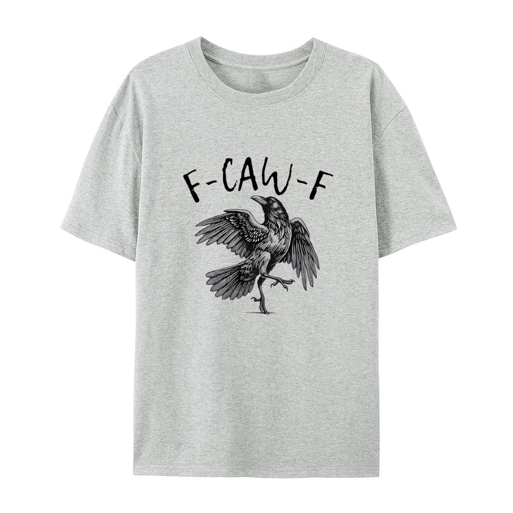 ✨Surprise Price: Only £10.99✨Humorous Crow Graphic T-Shirt – Say It With a Caw! - Image 13