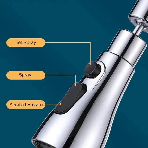 🔥Hot Sale 49% 0FF🔥360° Rotating High-Pressure Faucet + Adapter – Flexible, Powerful, and Water-Saving! 🚰 - Image 2