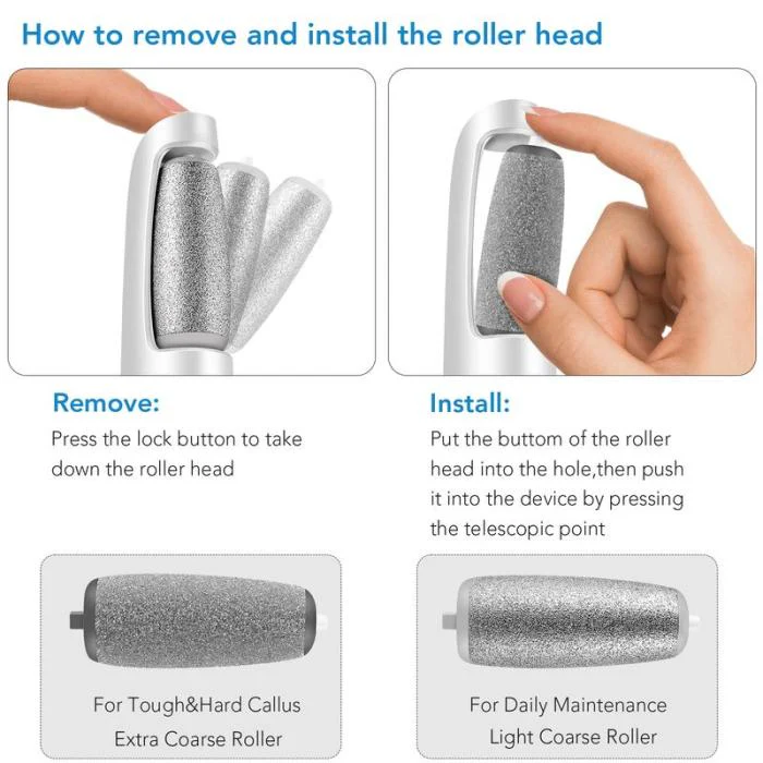 🔥Last Day Special Price £9.99!!💥-🎁Portable Electric Feet Callus Remover - Image 15