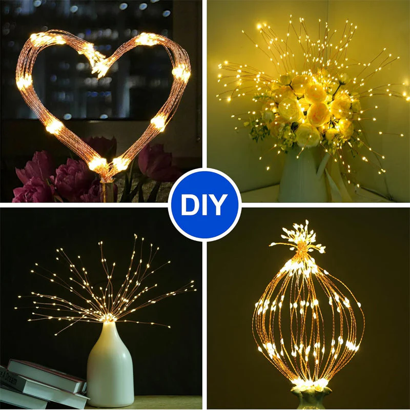 💖LAST DAY SALE 50% OFF!!💖Solar Firework String Lights for Yard & Parties - Image 9