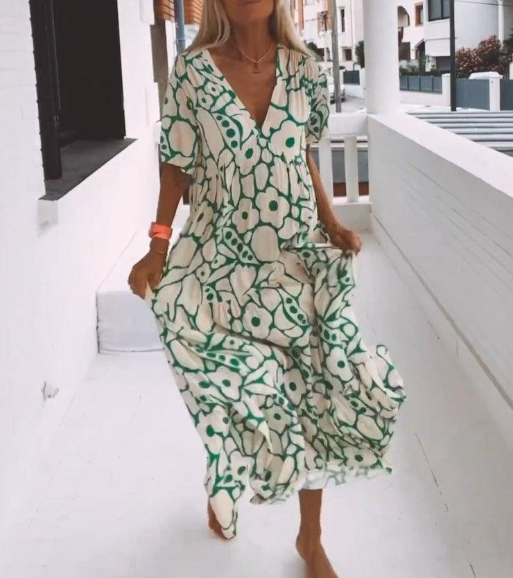 🌸LAST DAY SALE 49% OFF🌸Women's Casual Floral Swing Dress - Image 3