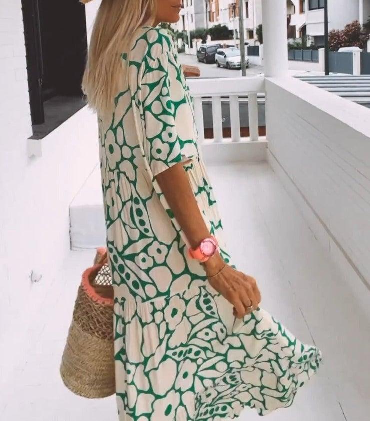 🌸LAST DAY SALE 49% OFF🌸Women's Casual Floral Swing Dress - Image 5