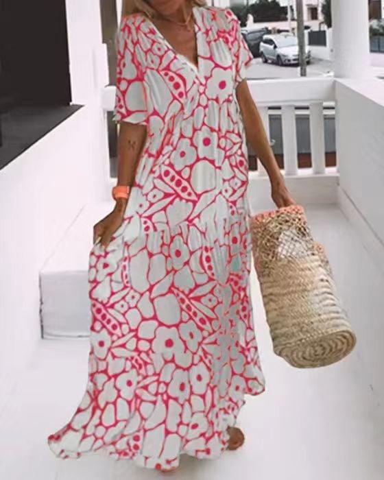 🌸LAST DAY SALE 49% OFF🌸Women's Casual Floral Swing Dress - Image 9