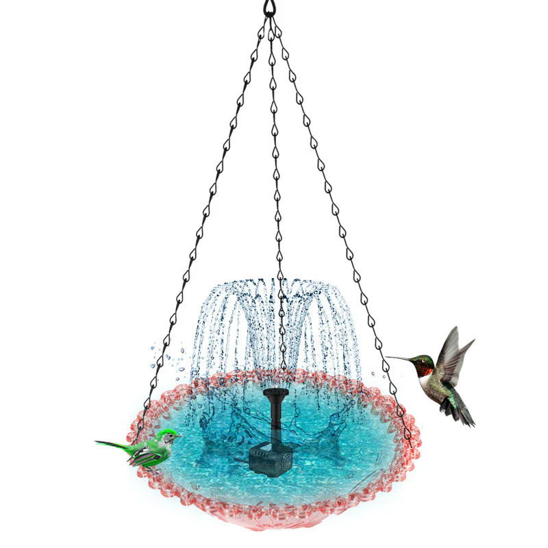 💖Mother’s Day Sale: 50% OFF!💖Outdoor Hanging Fountain Bird Bath & Feeder - Image 10